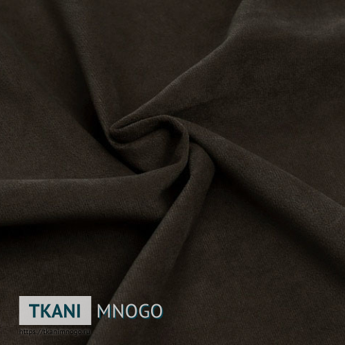 Фото фактуры велюра “Proshe-V24” (однотонный коричневый)