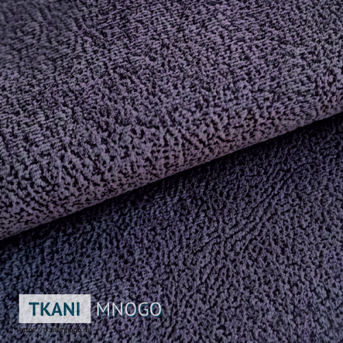 Фото обивки велюра “7” (узор фиолетовый)