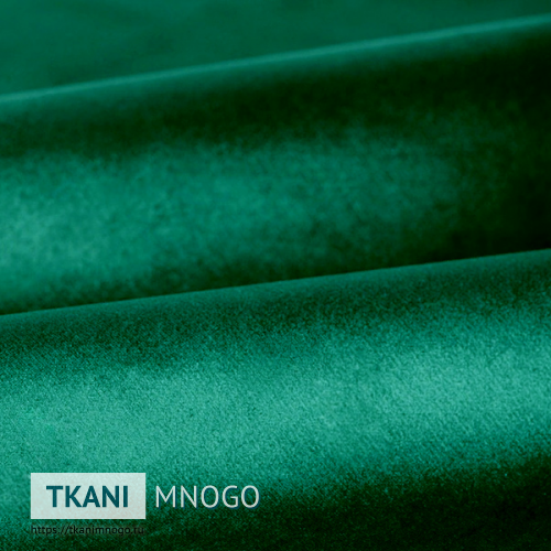 Фото “ YD-23” (однотонный зеленый) - ткани бархата