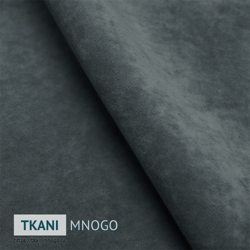 Фото фактуры велюра “26” (однотонный серый)