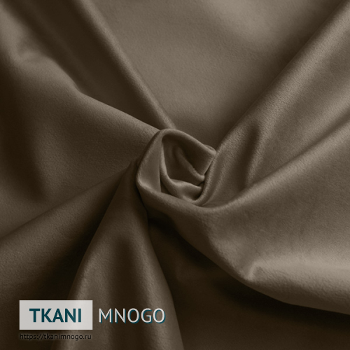 Фото внешнего вида велюра “MR-3” (однотонный серый)