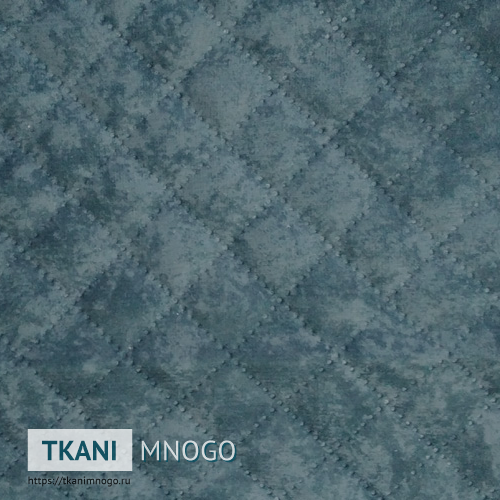 Фото фактуры велюра “НТ1811С-13” (ромб зеленый)