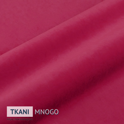 Фото фактуры велюра “HM-51” (однотонный красный)