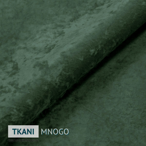 Фото обивки велюра “17” (однотонный зеленый)
