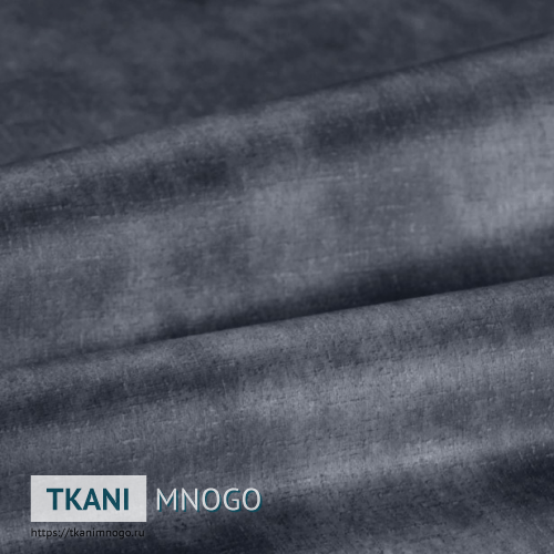 Фото внешнего вида велюра “007” (однотонный серый)