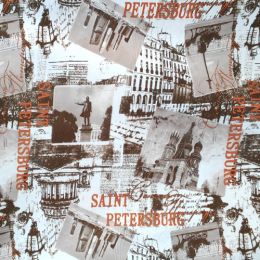 Микровелюр Сюжетные - 4057-1 (Терракот) - Обивочная ткань Сюжетные
